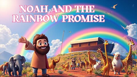 Kid's Bible Story - Noah and the Rainbow Promise