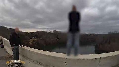 Tennessee HERO Troopers stop woman from jumping off the Holston River Bridge in Sullivan County on I 81