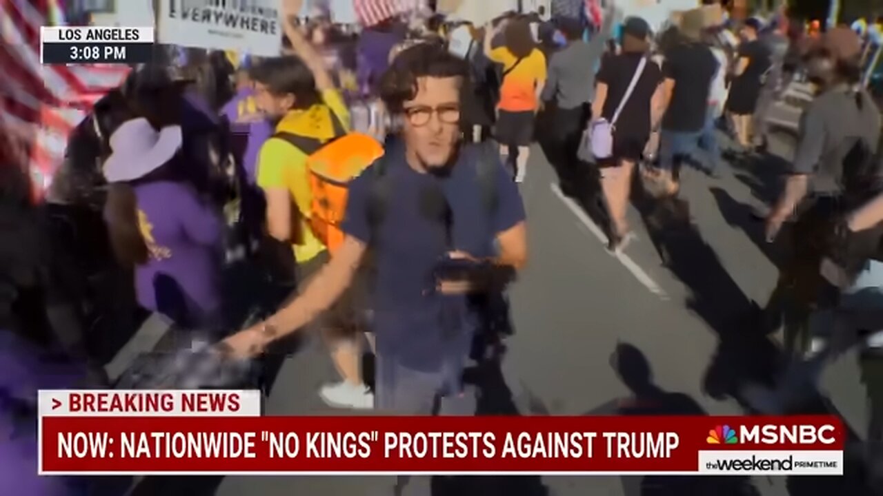 George Conway TROLLS Trump at No Kingsprotests