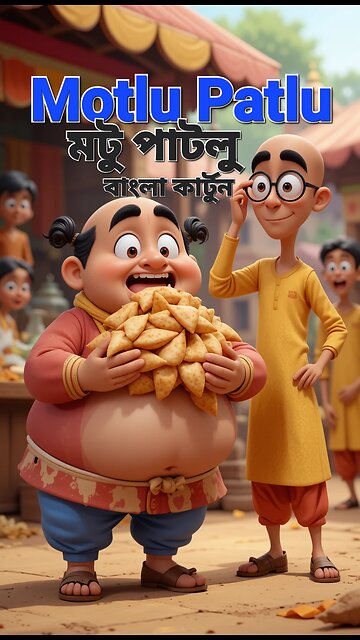 Motu Patlu Bangla Cartoon | Funny Samosa Adventure | Motlu Patlu Comedy Video 2025