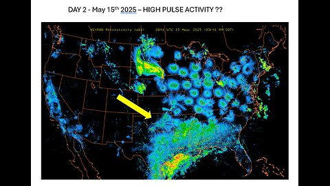 WEATHER MODIFICATION - CONTINUED STRANGE ACTIVITY - 5/15/2025