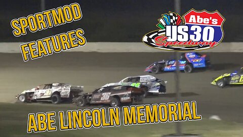 Abe Lincoln Memorial | Sportmod Features | US 30 Speedway | 9-17-2021