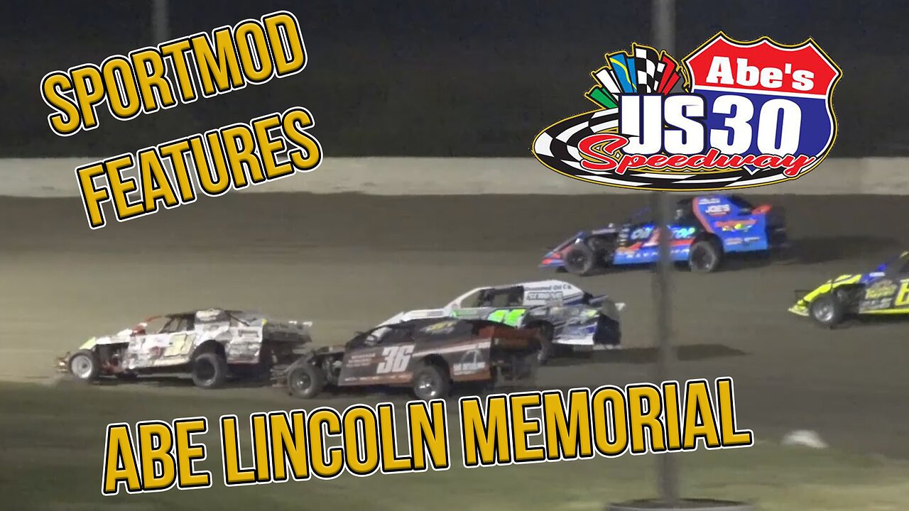 Abe Lincoln Memorial | Sportmod Features | US 30 Speedway | 9-17-2021