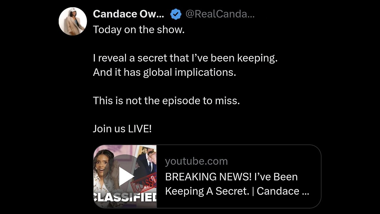 Candace ~ Keeping Secret | Reveals