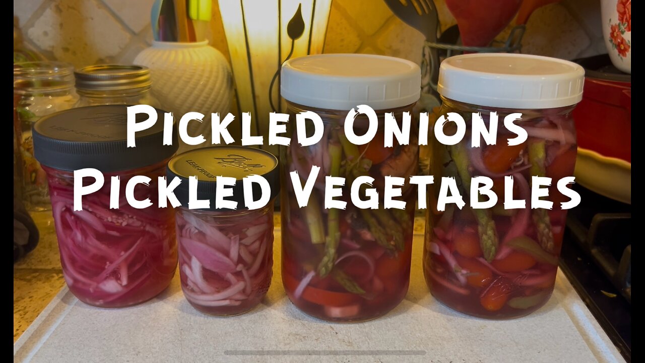 Pickled Onions…Pickled Vegetables