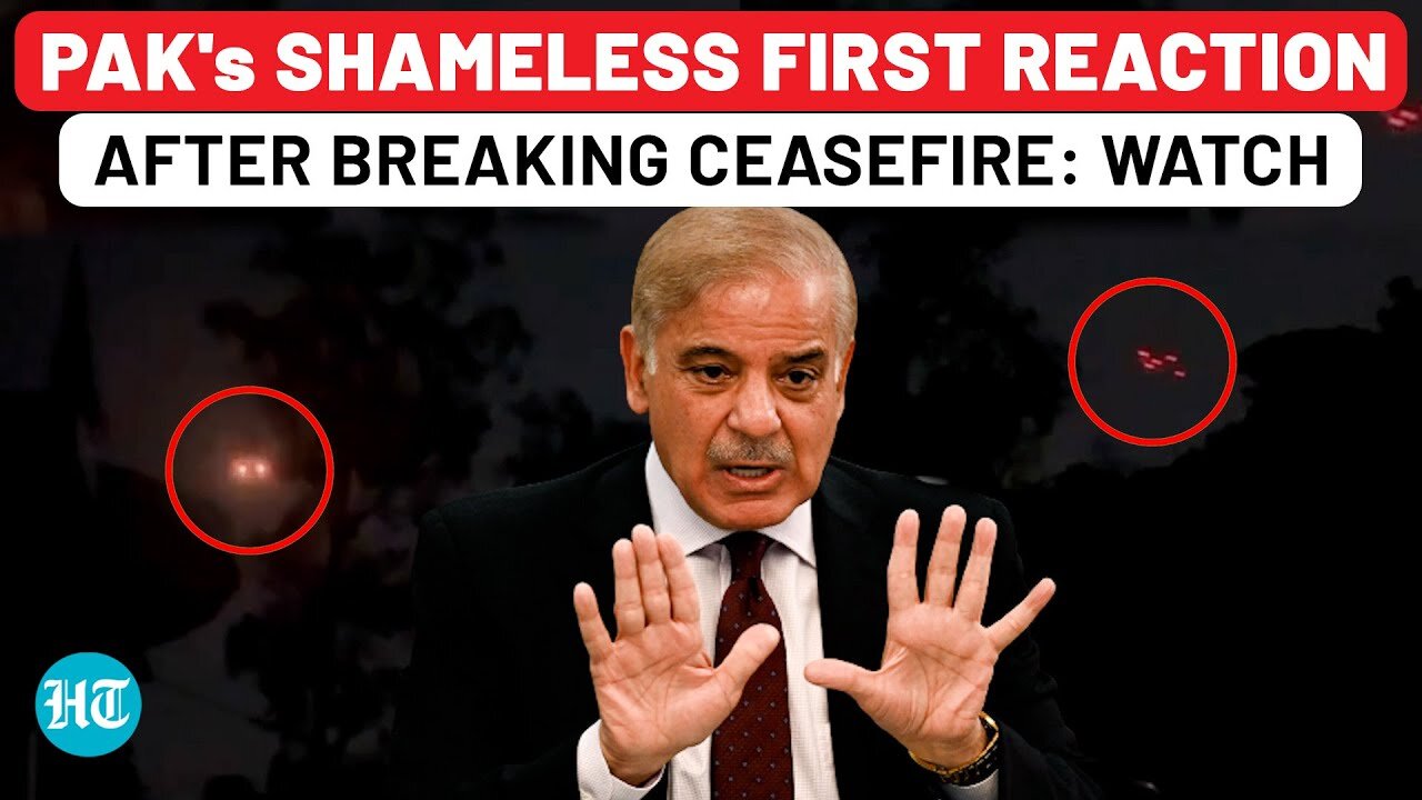 Pakistan's 1st Statement After Breaking Ceasefire: Shameless Excuse Amid Fresh Attack| India,Sindoor