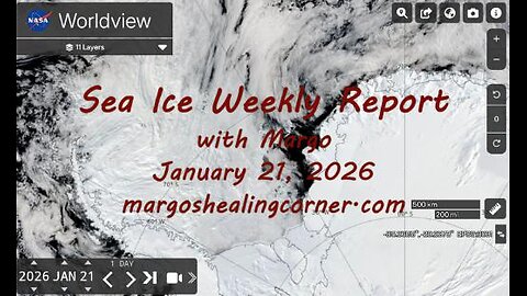 Sea Ice Weekly Report with Margo (Jan. 21, 2026)