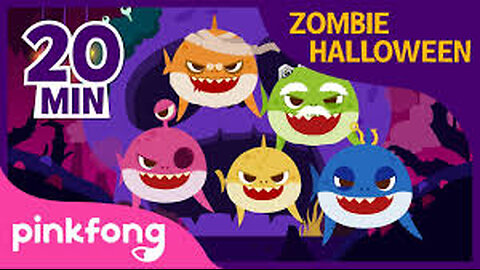 Baby Shark & Friends Coloring Extravaganza: Halloween Fun, Paw Patrol Adventures, Dance Party Pages