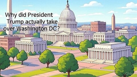 Why did President Trump actually take over Washington DC? - AC Daily Show (Ep. 527)