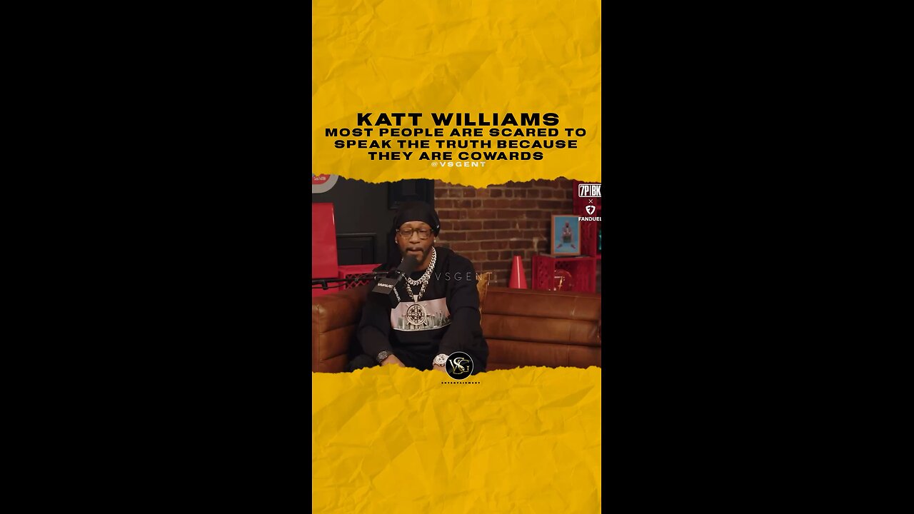 @kattwilliams Most people are scared to speak the truth because they are cowards