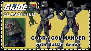 Cobra Commander with Combat Armor - G.I. Joe Classified 168 - Unboxing & Review