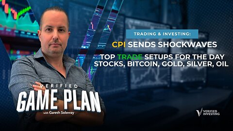 Major Trade Alerts As Stocks Surge On Better-Than-Expected CPI (Inflation) Data