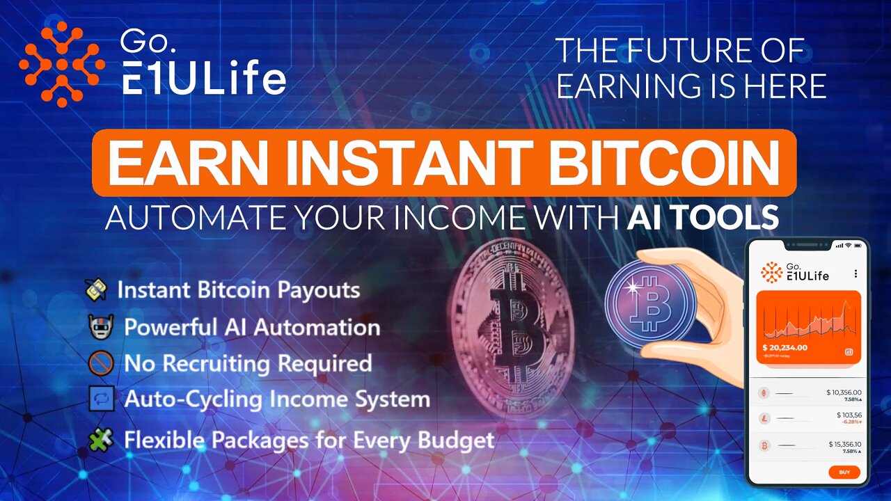Earn Instant Bitcoin & Automate Your Income with AI Tools – No Waiting, No Guesswork