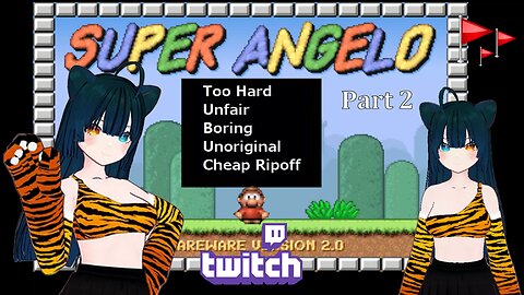 MS DOS Stream : Super Angelo Part 2 : Dead Flags VTuber