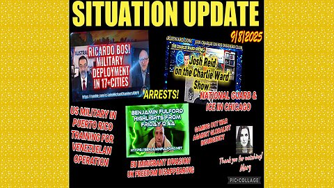 SG Anon. Juan O Savin ~ Situation Update 9/8/25 ~ Restored Republic > Judy Byington- Q+ White Hats