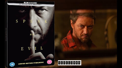 Speak No Evil [4K UHD & Blu-ray Steelbook Limited Edition & Standard Edition]