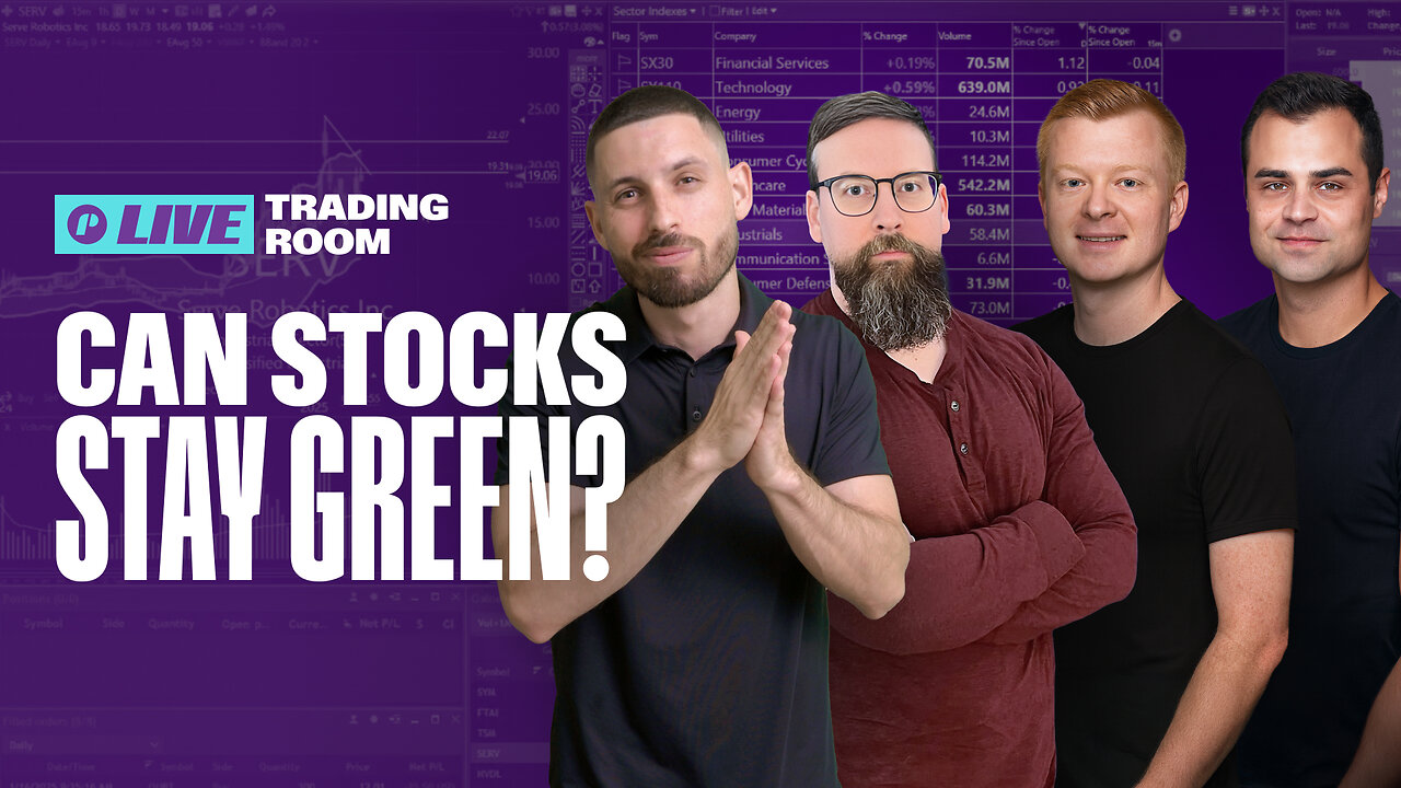 Live Trading: Bullish or Bearish? — Or Do We Wait?