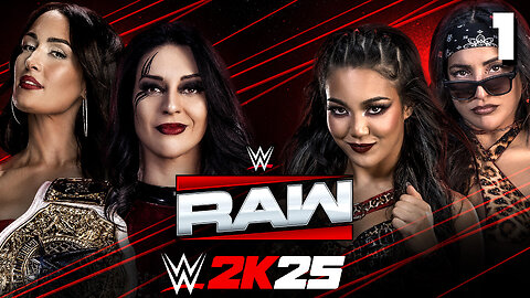 WWE 2K25 Raw November 3rd 2025 - Match 1: Statement made!