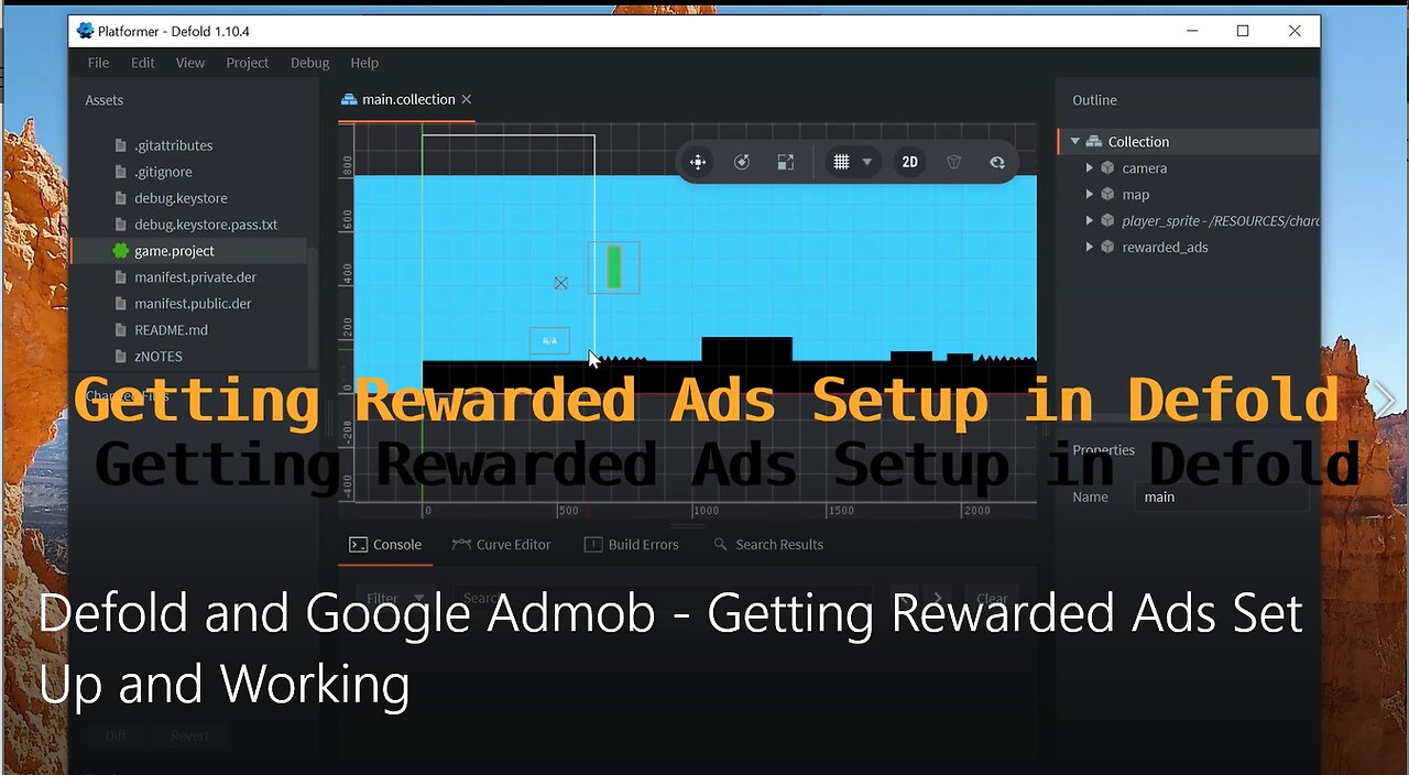 Defold and Google Admob - Getting Rewarded Ads Set Up and Working