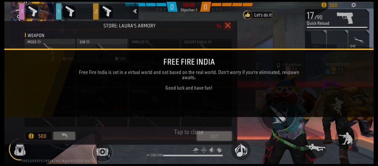 free fire..