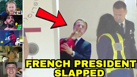 0.90 5TM | French Woman Acts like French Woman, Slaps Macrons