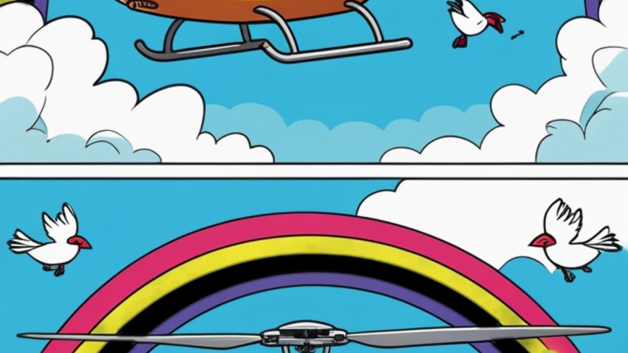 Very Hard to Spot! Helicopter Puzzle Challenge! 🚁✨