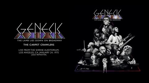 Genesis - Live From The Shrine Auditorium, Los Angeles, CA. 24/1/1975