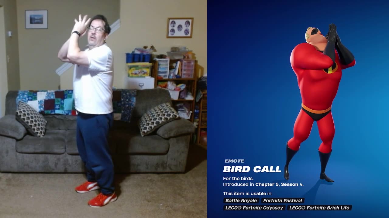 FFG Dance Fortnite Emotes Bird Call