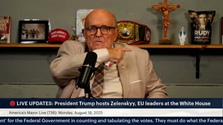 America's Mayor Live (736): President Trump Hosts Zelenskyy, European Leaders at the White House