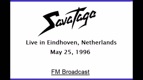 Savatage -Live in Eindhoven, Netherlands 1996 (FM Broadcast)