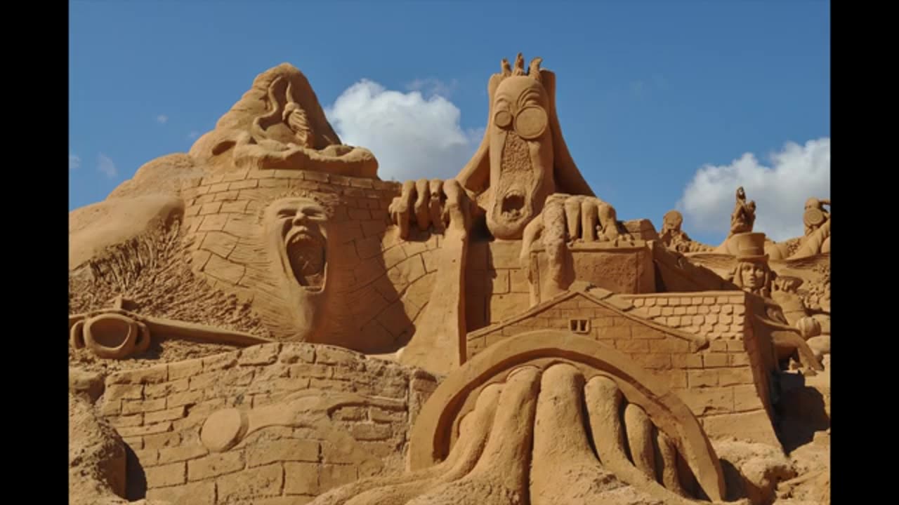 Stay Optimistic Presents #sandart - The Mesmerizing World of Sand Art: A Visual Symphony