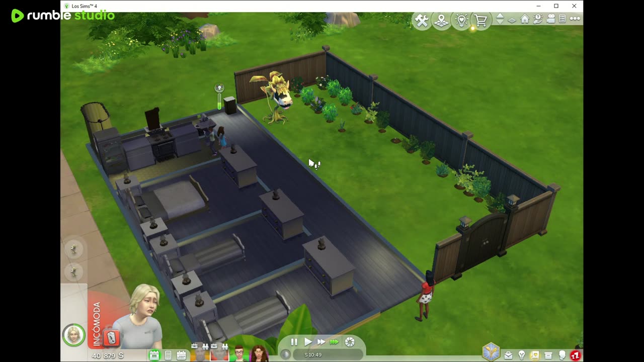 Sims 4 reto florear sim