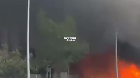 Iran is currently launching missile strikes on Haifa, Israel