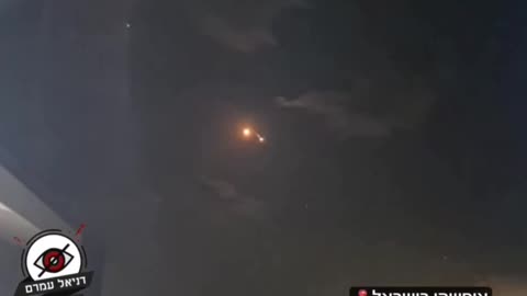 Odd behaviour of Israeli IronDome, seem to be self-detonating far too early