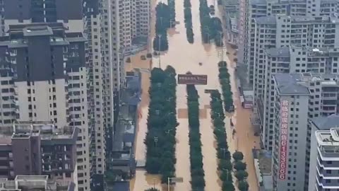 BREAKING: CHINA JUST GOT SLAMMED BY THE WORST FLOOD IN RECORDED HISTORY - ENTIRE CITIES WIPED OUT