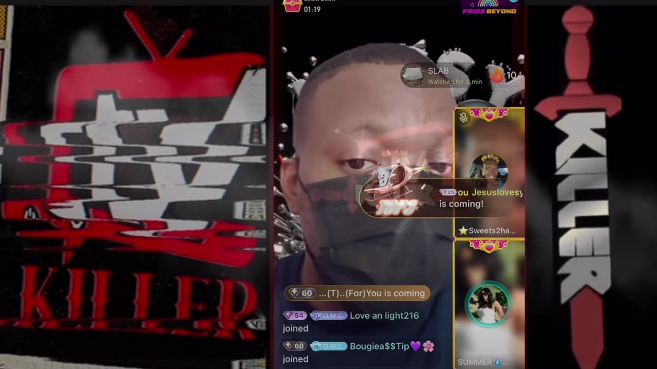 SWEETS 2 HAVE & SUMMER RANE GOES DARK DARK MESSY CALLER SHOW