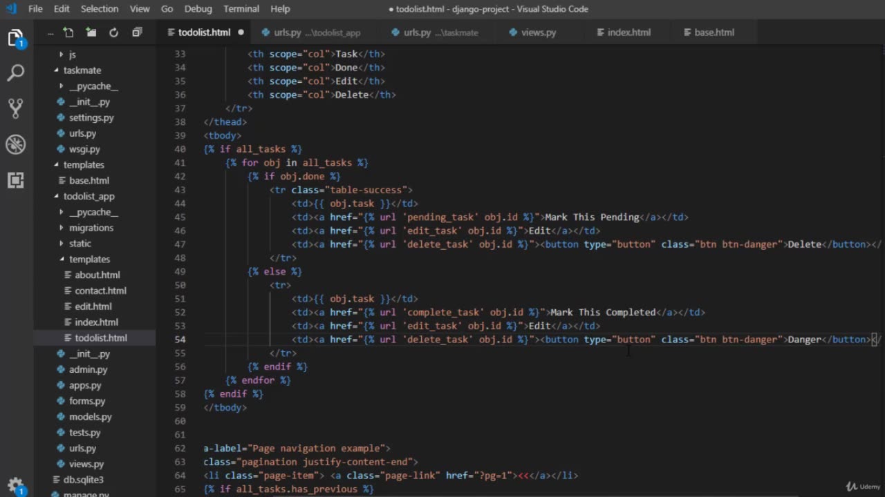 2. Fixing Task Page Design - 1