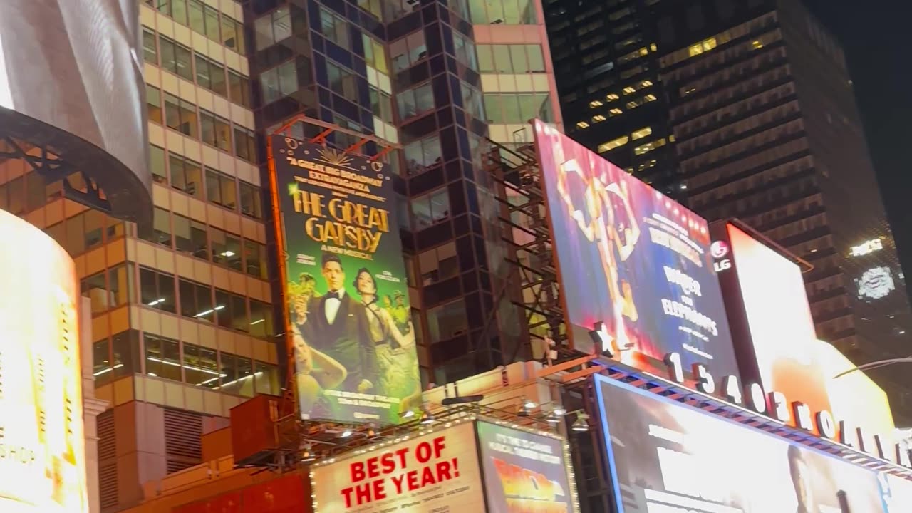 🌆 Iconic Times Square NYC | The Heart of New York City 🗽✨