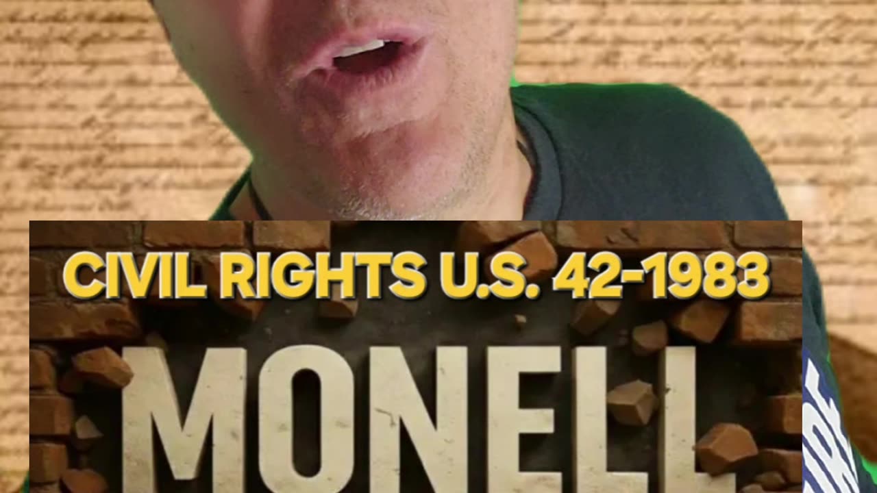 Monell v. Dept. of Social Services "Custom v. Laws"