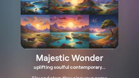 Majestic Wonder - Psalm 8