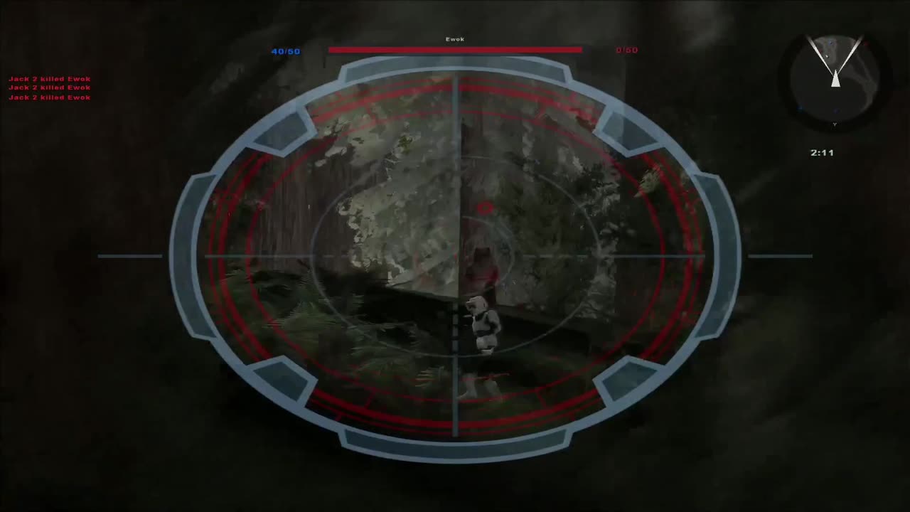 SWBF2 2005: Hunt Endor Empire (Instant Action) Gameplay