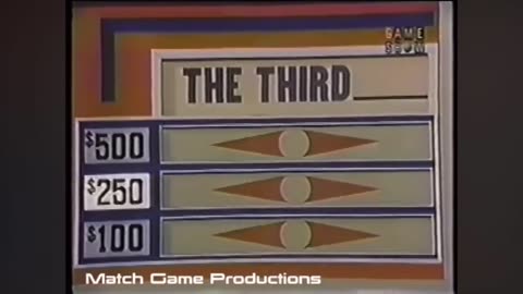 The Match Game