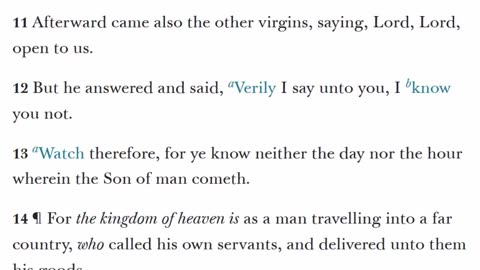 10 Virgins - Who is Prepared For Lord's Second Coming - Extra Oil and Wise -5-18-25