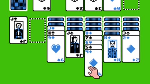 Nes Rom Solitaire is a retro card game