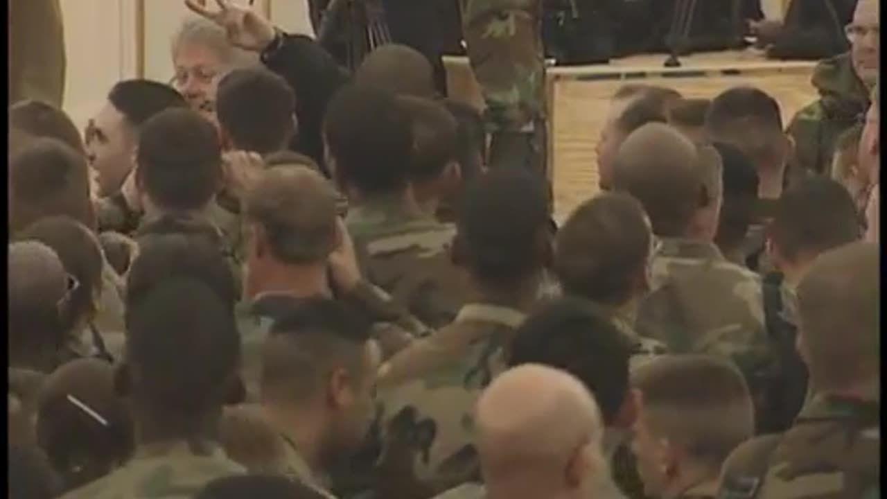 President Clinton's Remarks to Task Force Falcon Troops in Kosovo