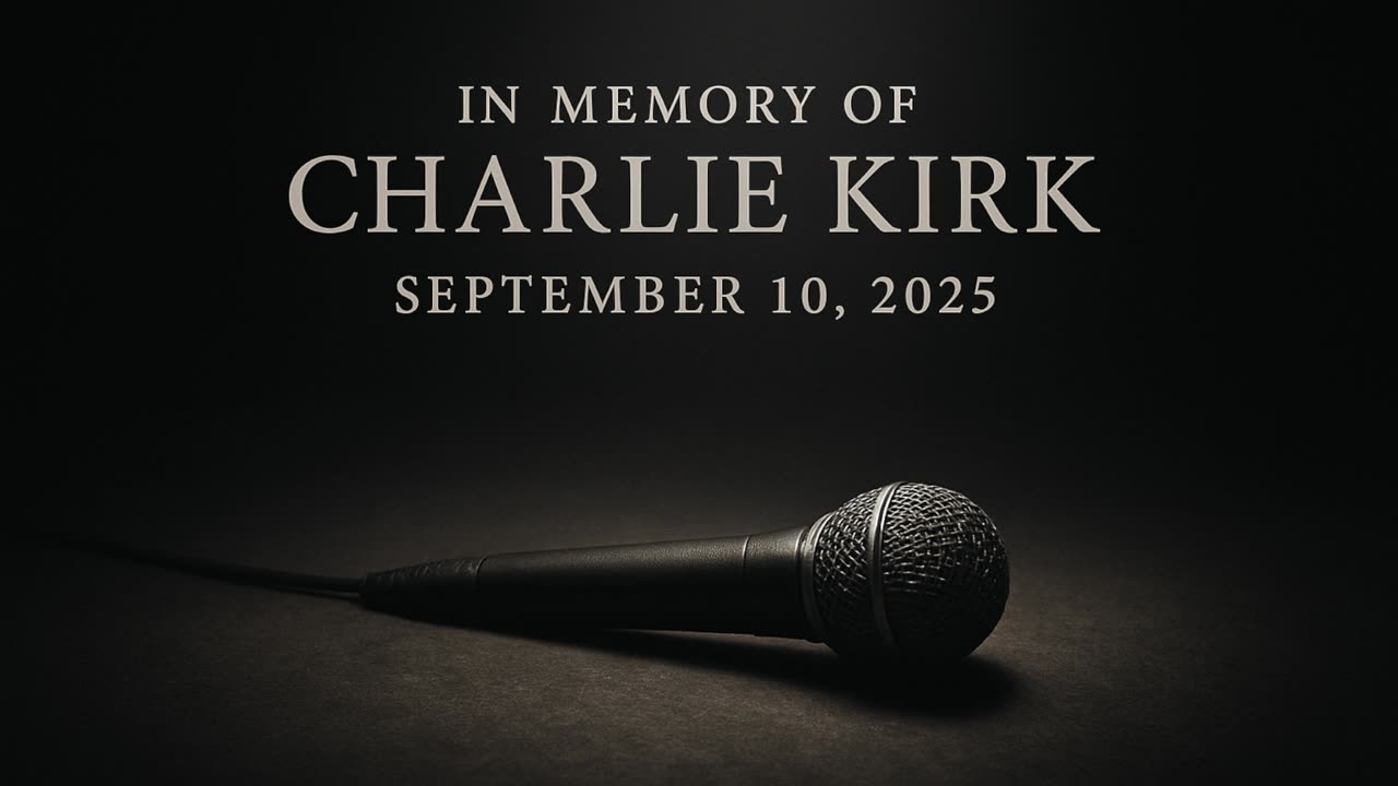 Rest in peace Charlie Kirk! September 10, 2025