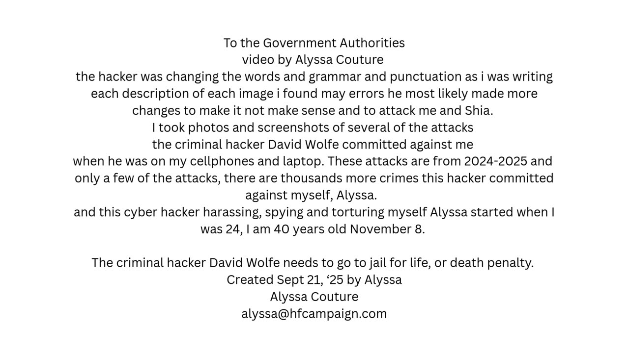 Video created in Canva Sept 21, '25 by Alyssa