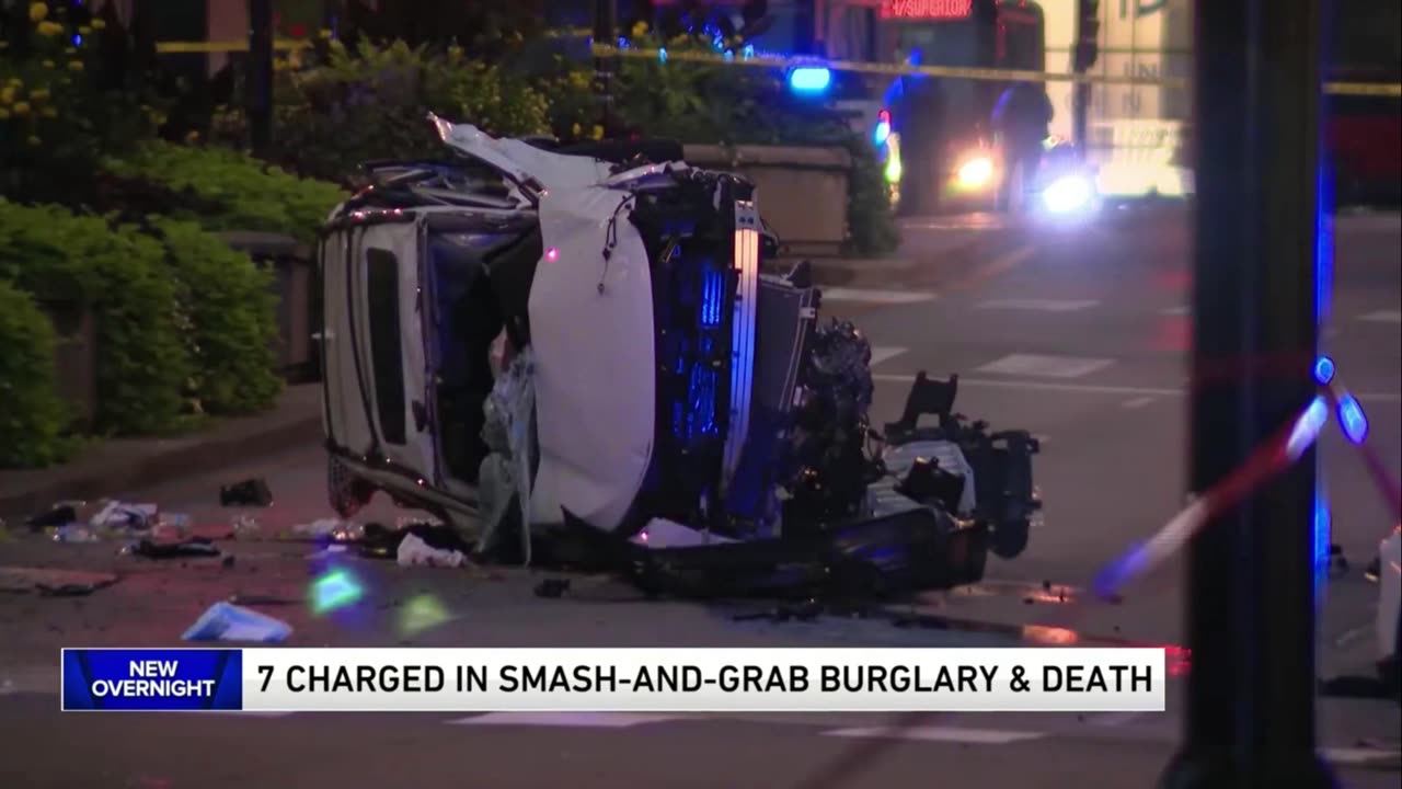 Smash-and-Grab Burglary at Louis Vuitton in Chicago