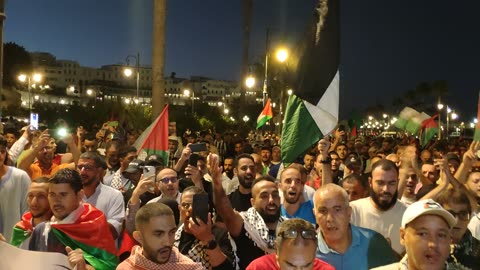 مسيرة شعبية بطنجة دعما لأسطول الصمود إستنكارا لإستمرار تجويع وحصار غزة 14 09 2025 يا مغربي