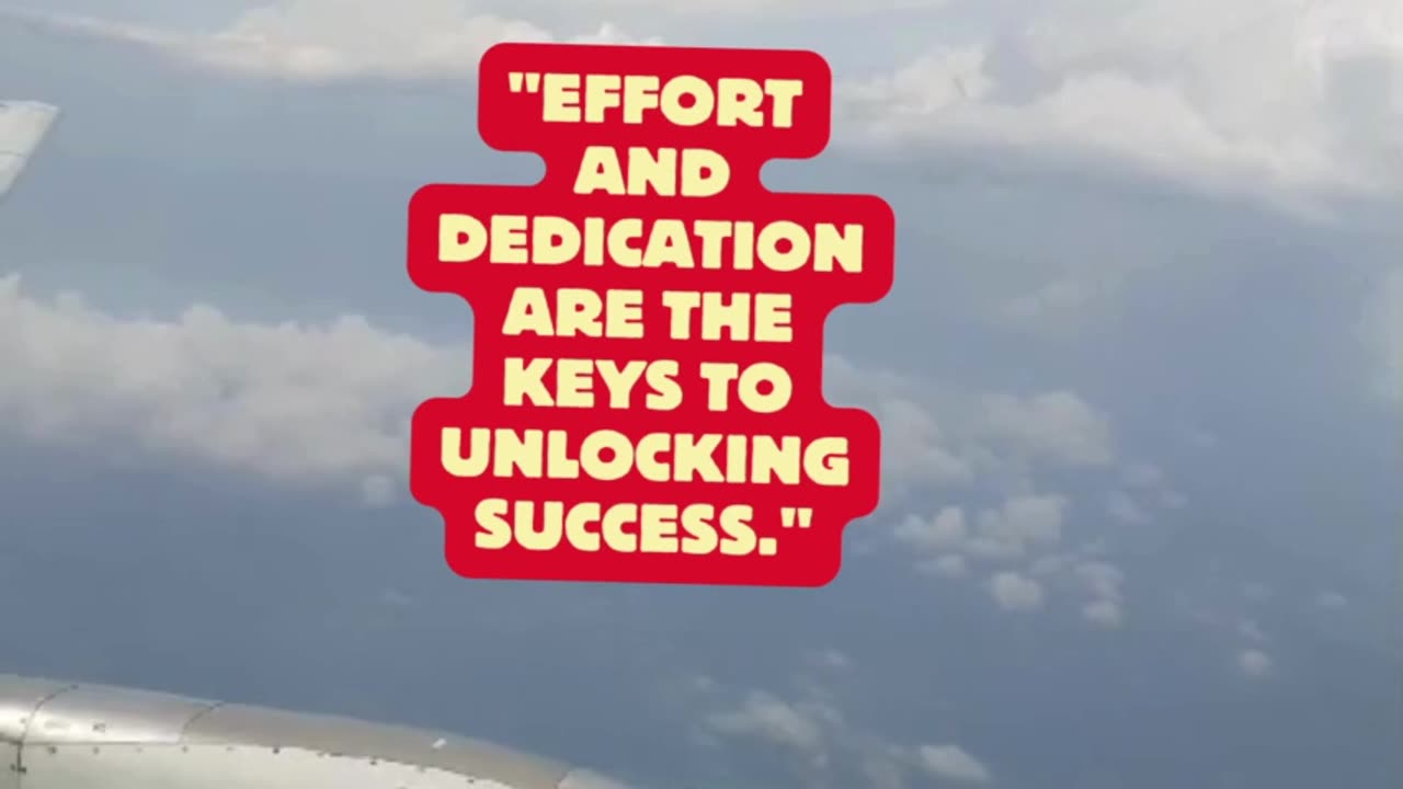 Success can be achieved by applying the motto in video 22